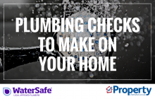 Plumbing checks to make on your home
